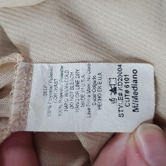 I.Ner Ombre Gren and Blue Sheer Maxi Dress - Picture 6 of 10